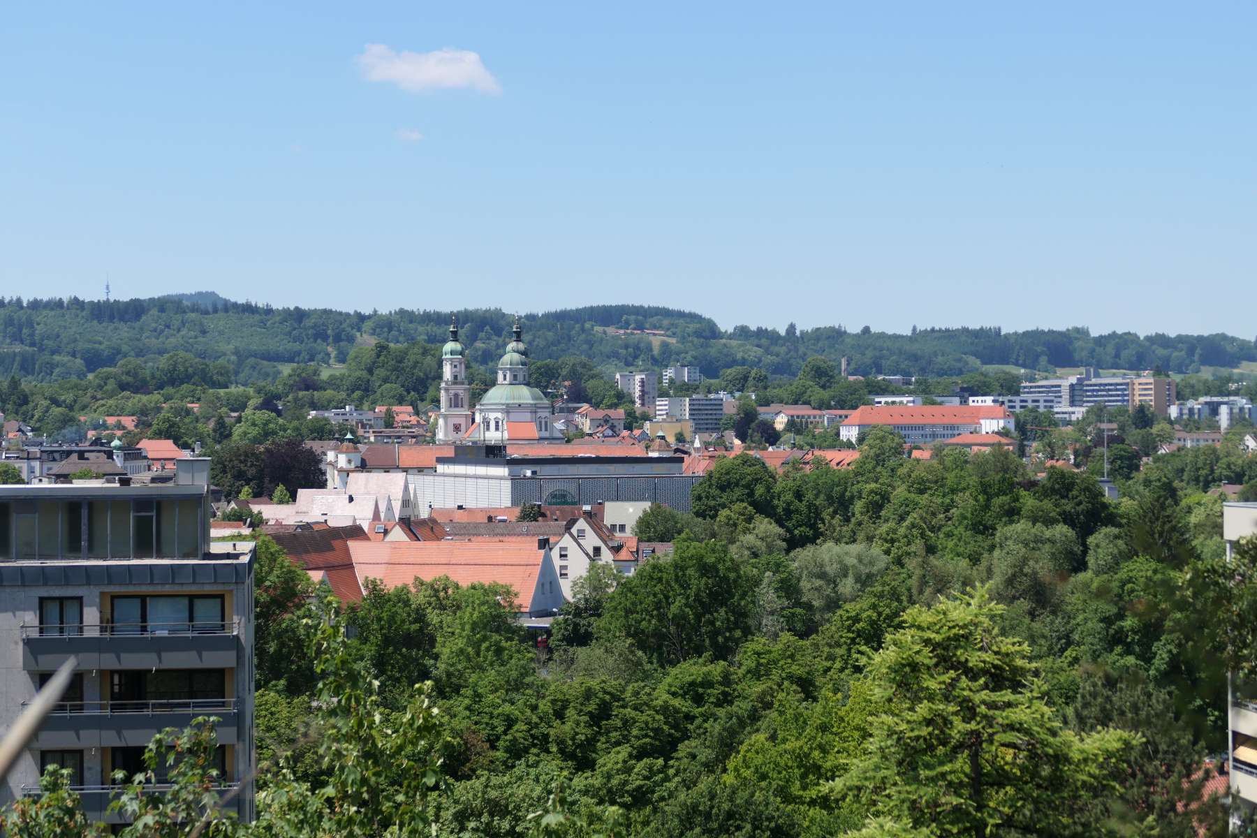 Blick über Kempten