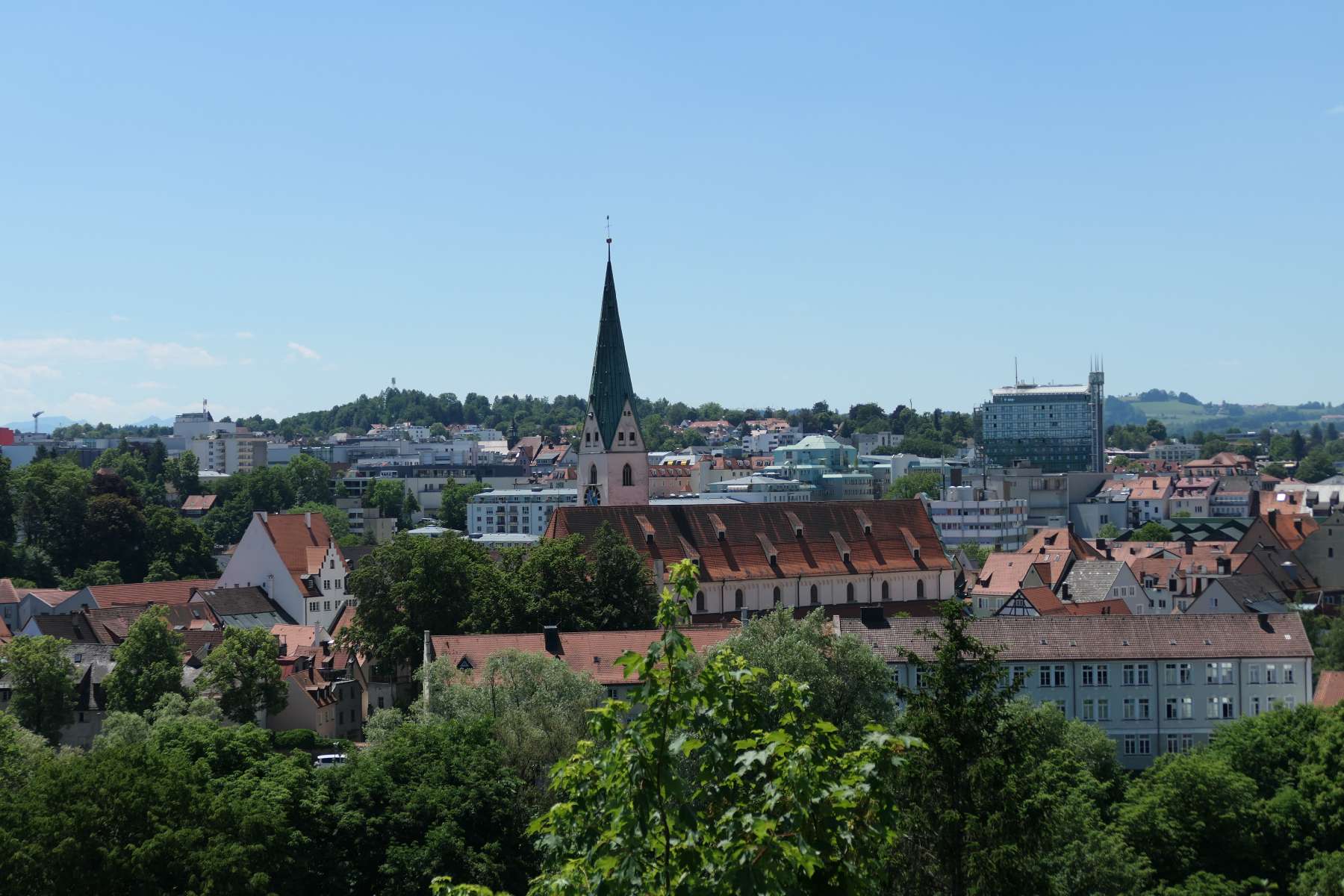 Blick über Kempten