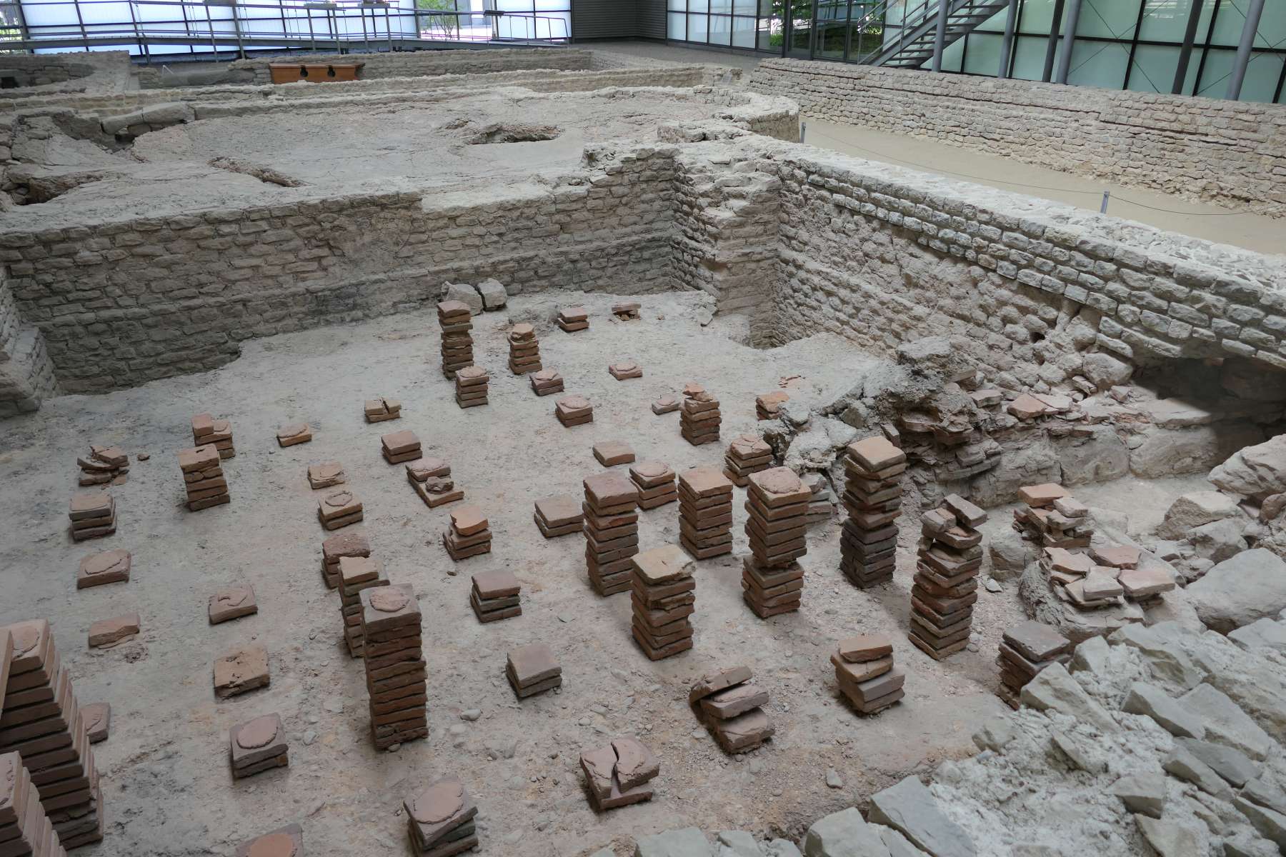Ausgrabung römische Therme