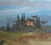 
Wandmalerei in Öl Toscana
